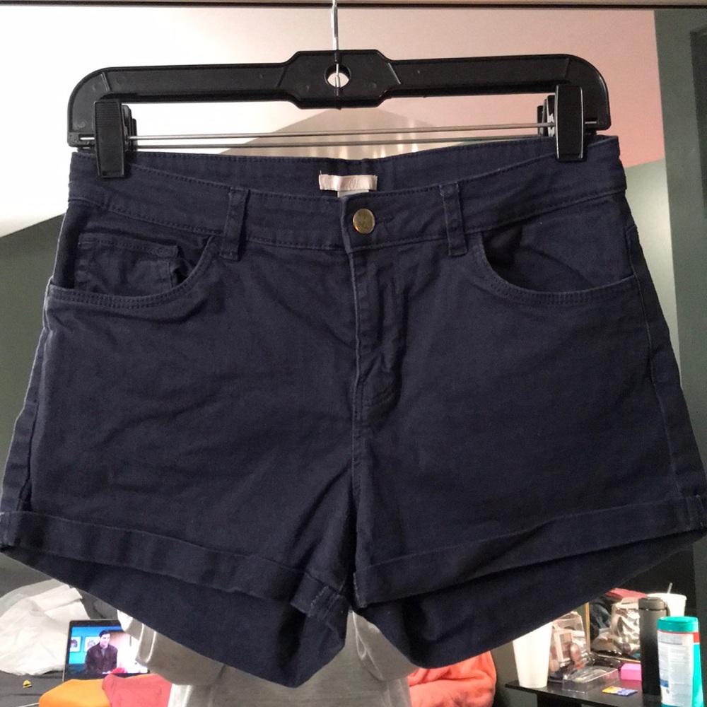 H&M navy blue shorts
